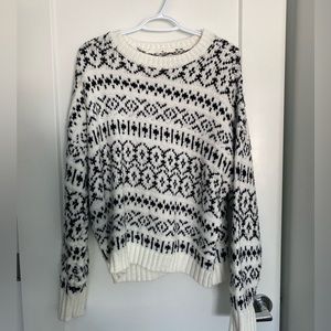 Black & White Sweater